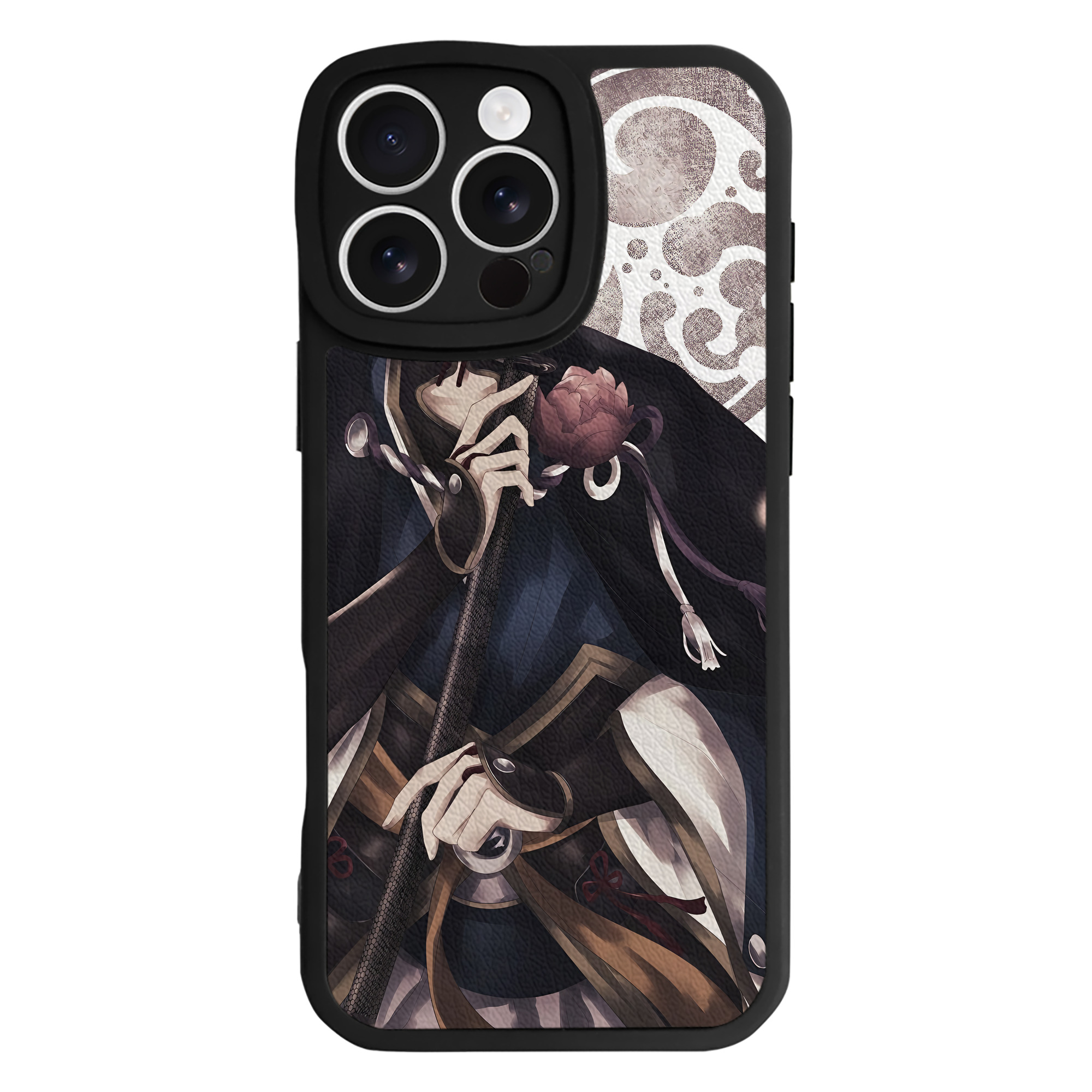 （画像用） 刀剣乱舞 Touken Ranbu 【iPhone 16シリーズ対応】シリコンスマホケース（レザー調） 材質：シリコン